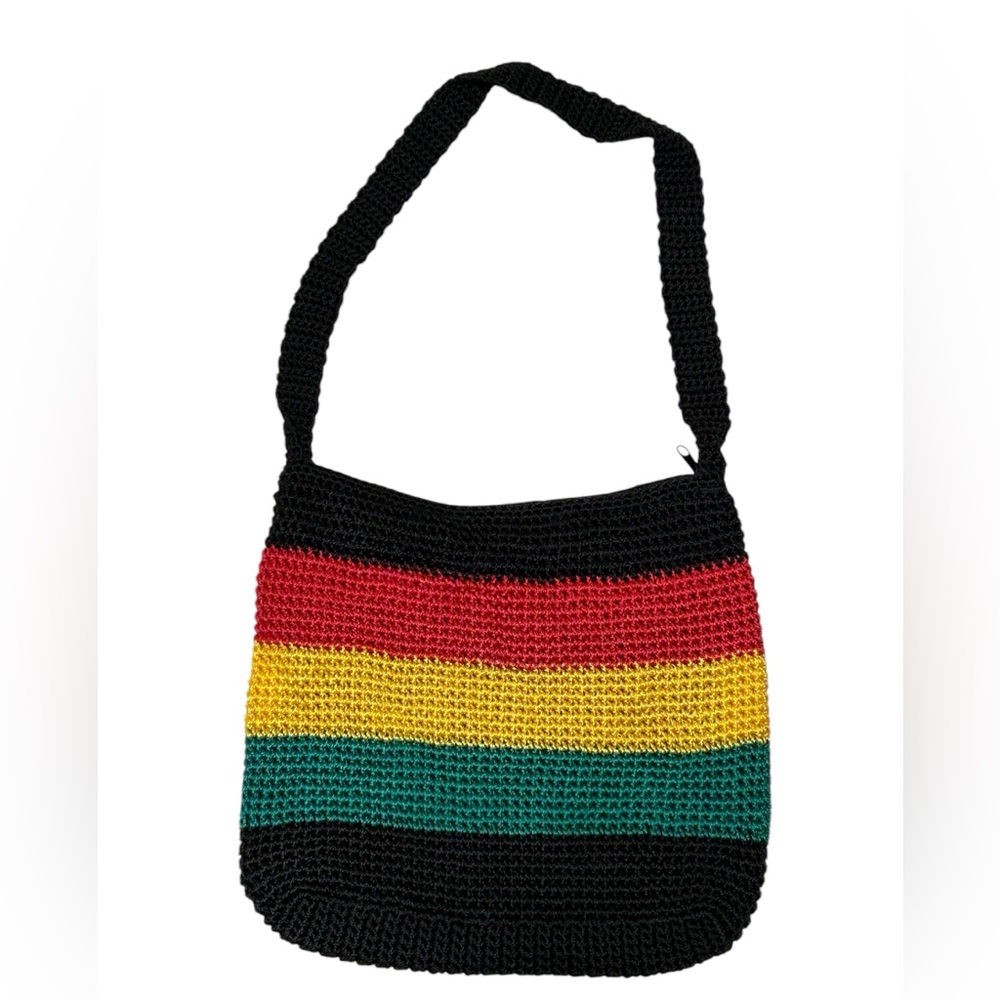Fabric purse multicolor